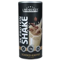 LAYENBERGER 3K Protein Shake Schoko-Kaffee Pulver 360 g