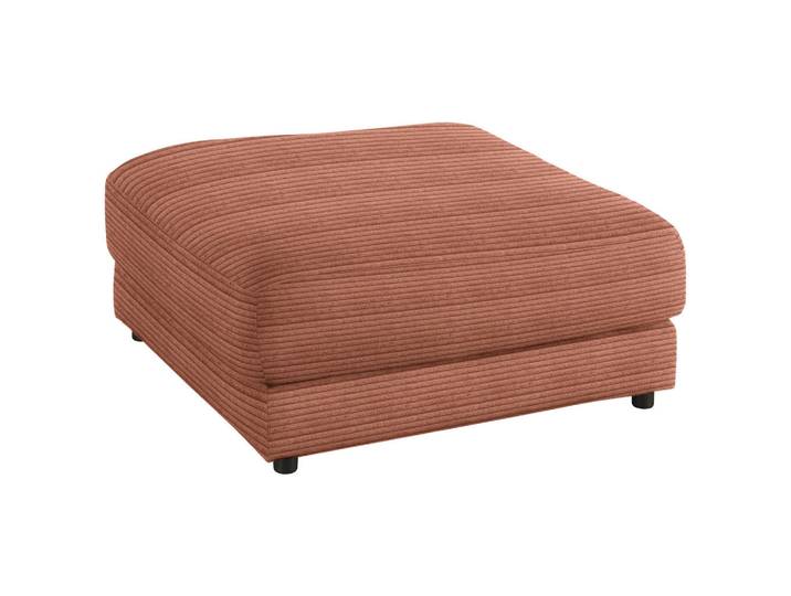 Lomoco Hocker, Rostfarben, Kunststoff, quadratisch, 100x86x100 cm, Lederauswahl, Stoffauswahl, Wohnzimmer, Sessel, Hocker, Sitzhocker