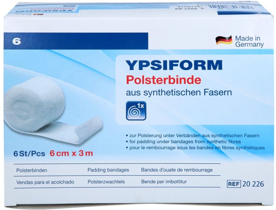 Polsterbinde Ypsiform 6 Cmx3 M 6stk