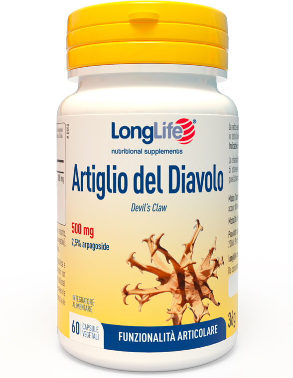 LONGLIFE Srl LongLife, Artiglio del Diavolo, 60 Capsule
