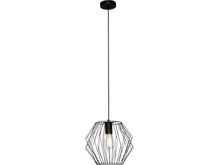 Brilliant Pendelleuchte Noris 54170/06, Schwarz, Metall, E27, 28x100x28 cm, Lampen & Leuchten, Innenbeleuchtung, Hängeleuchten, Pendelleuchten