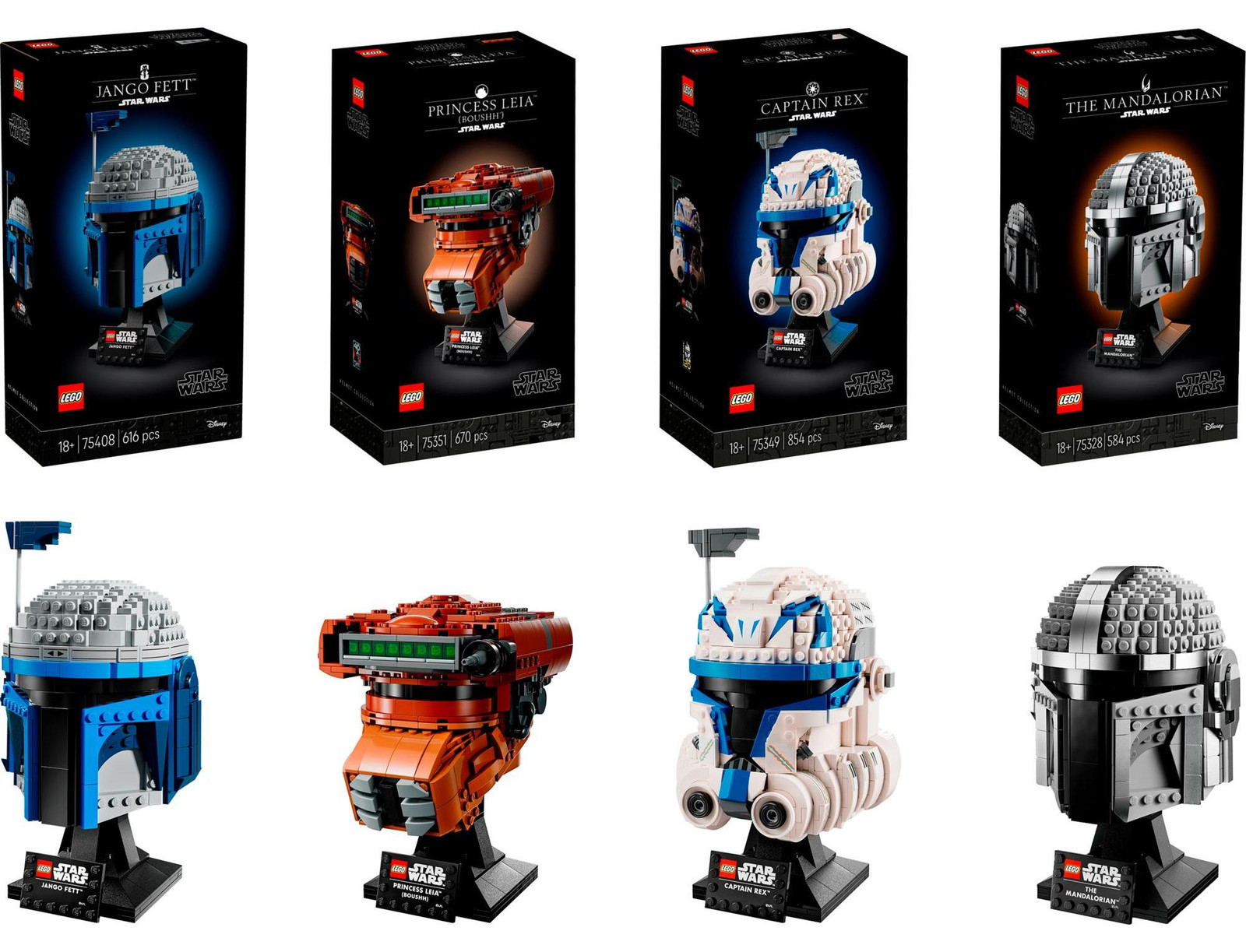 Lego Star Wars helmset