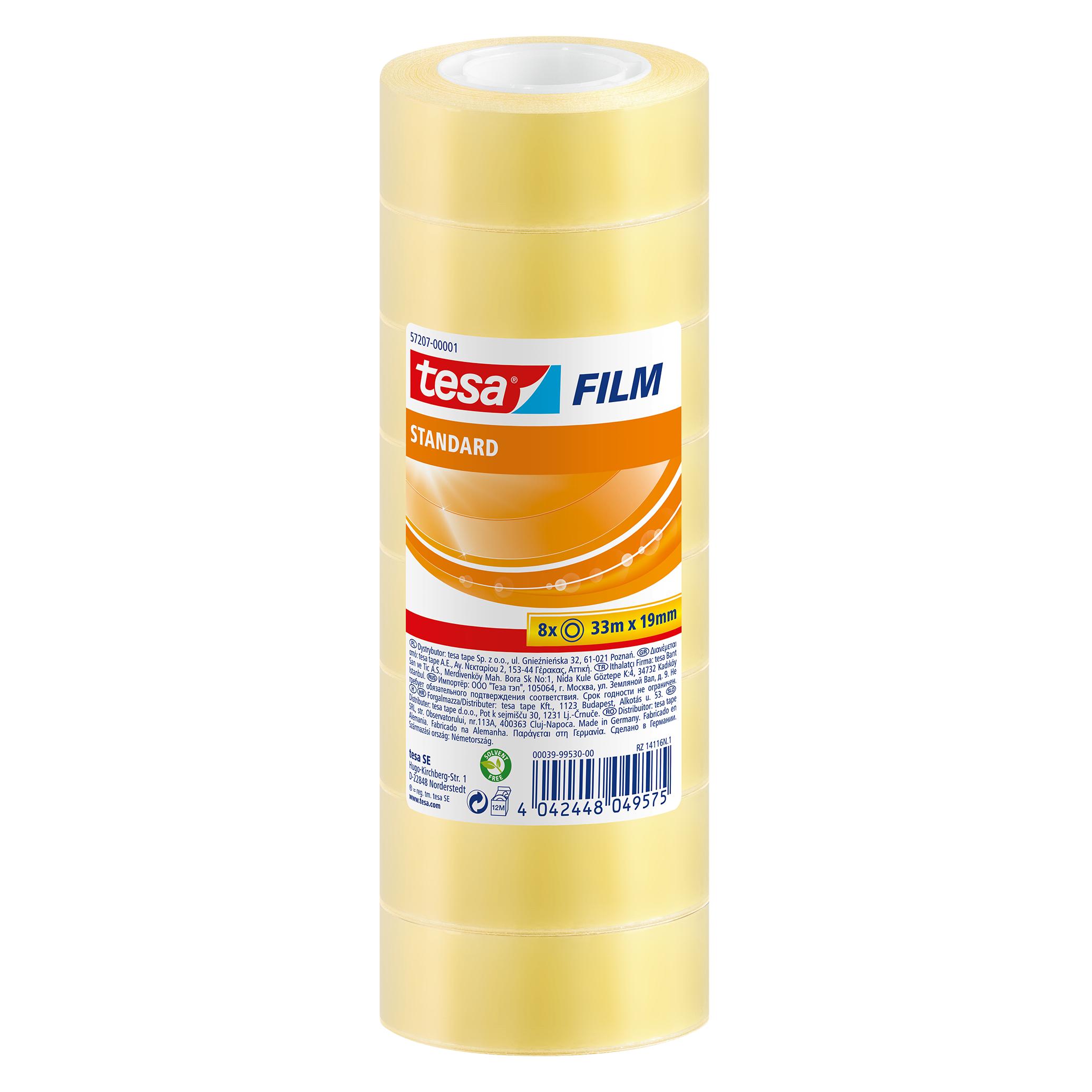 tesa 8x tesafilm STANDARD (19 mm) (57207-00001-02)