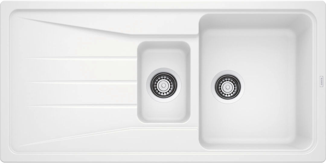 Blanco Sona 1.5 Bowl Inset Kitchen Sink White 615mm L