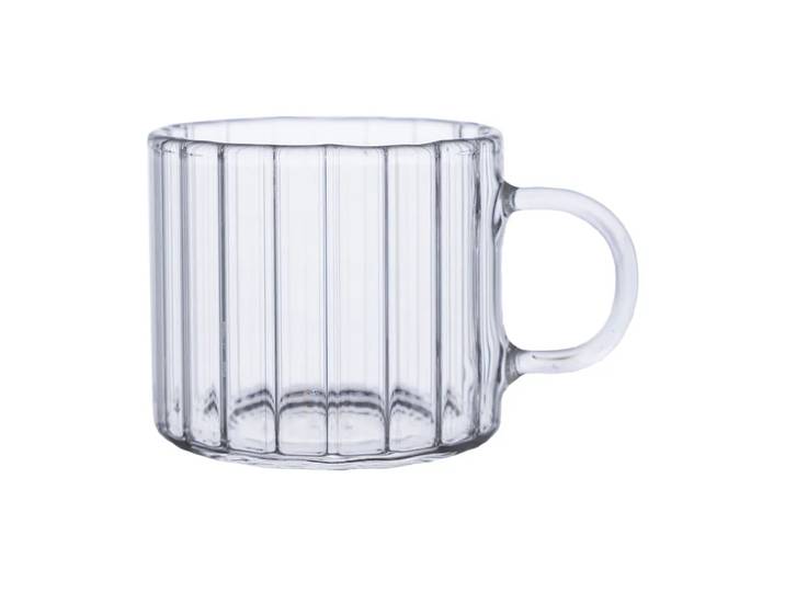 ERNST Verre à glögg Ernst cannelé 10 cl Clair