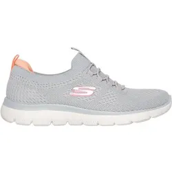 SKECHERS Damen Slipper SUMMITS-TOP PLAYER, Größe 43 in Grau Grau