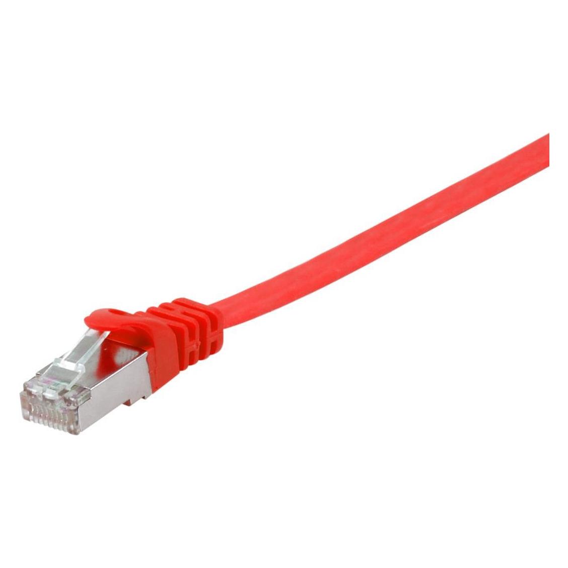 equip Cat. U/FTP Flat Patchkabel (U/FTP, CAT6a, 10 m) (607626)