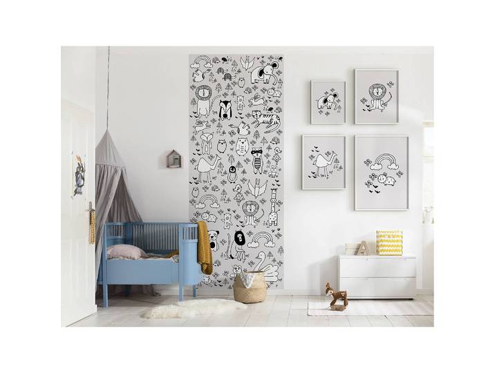 Papier peint intissé Scribble Park Panel 100 x 250cm