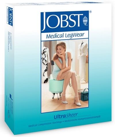 Jobst Calza Compressiva  Ultrasheer 15-20Mmhg Collant Elast Appl Nat2