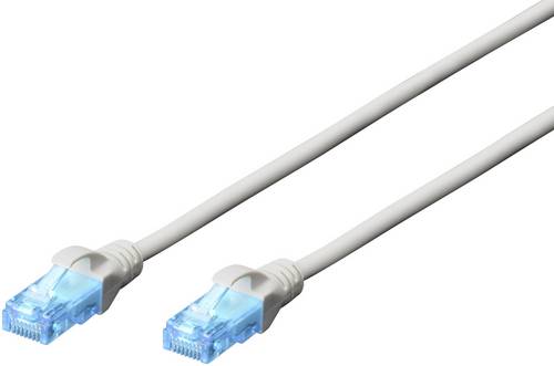 Digitus DK-1512-005 RJ45 Patchkabel CAT 5e U/UTP 0.50m Grau