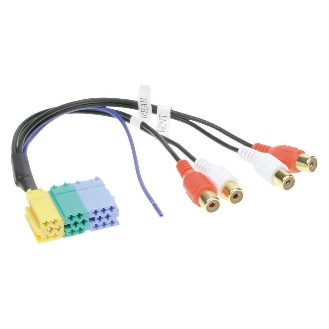 ACV Vorverstärkeradapter Mini ISO Cinch (1441-02)