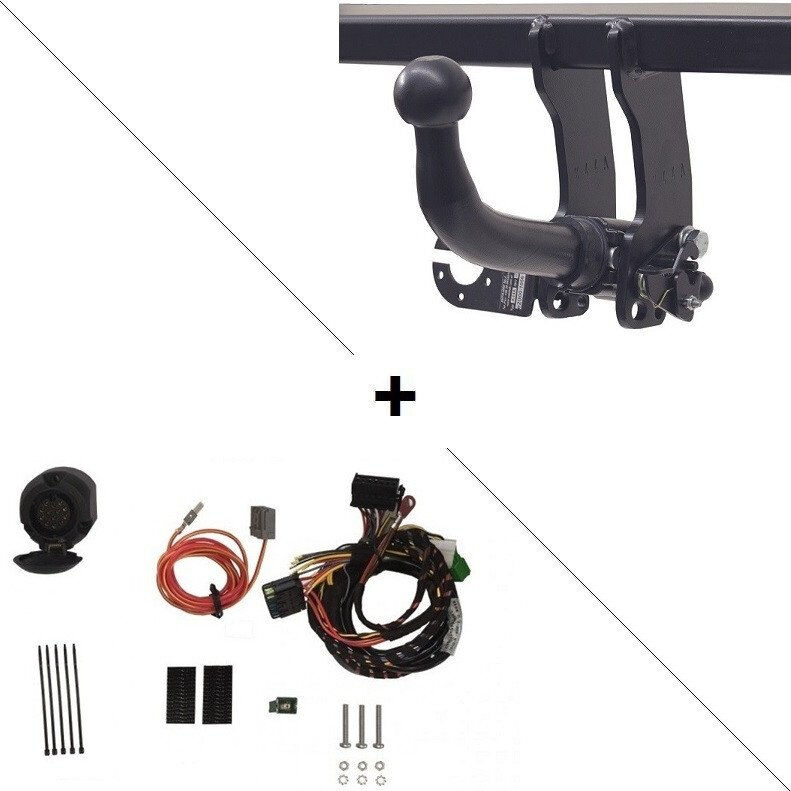 Attelage Opel Insignia (01/2009-05/2017) RDSOH + Faisceau spécifique 13 broches Trail-Tec