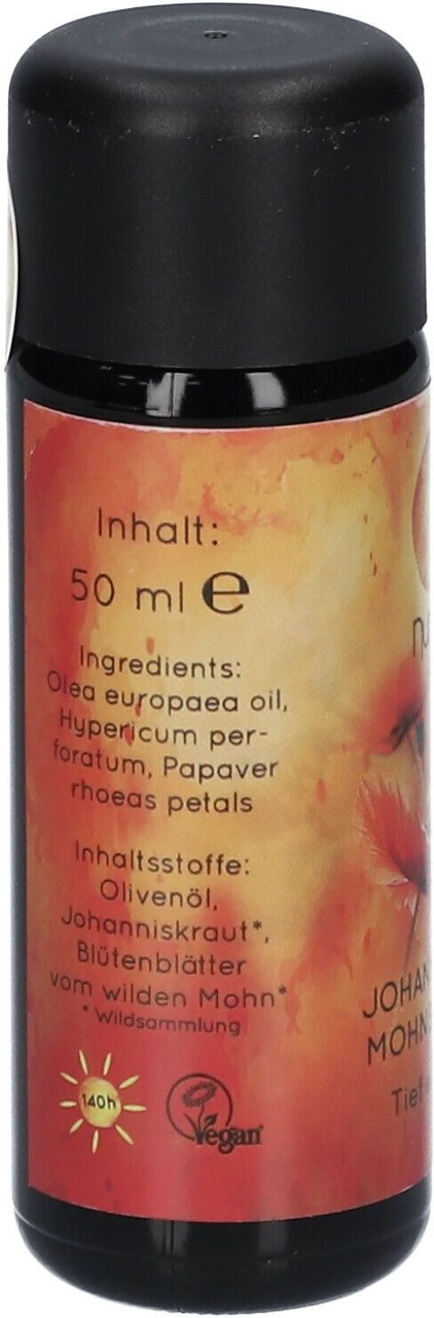 Nuhrovia Johanniskr OEL NPD Mohnbluet 50 ml Hautöl