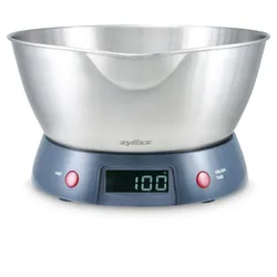 ZYLISS Digitale Küchenwaage bis 5 kg mit Edelstahl-Schüssel