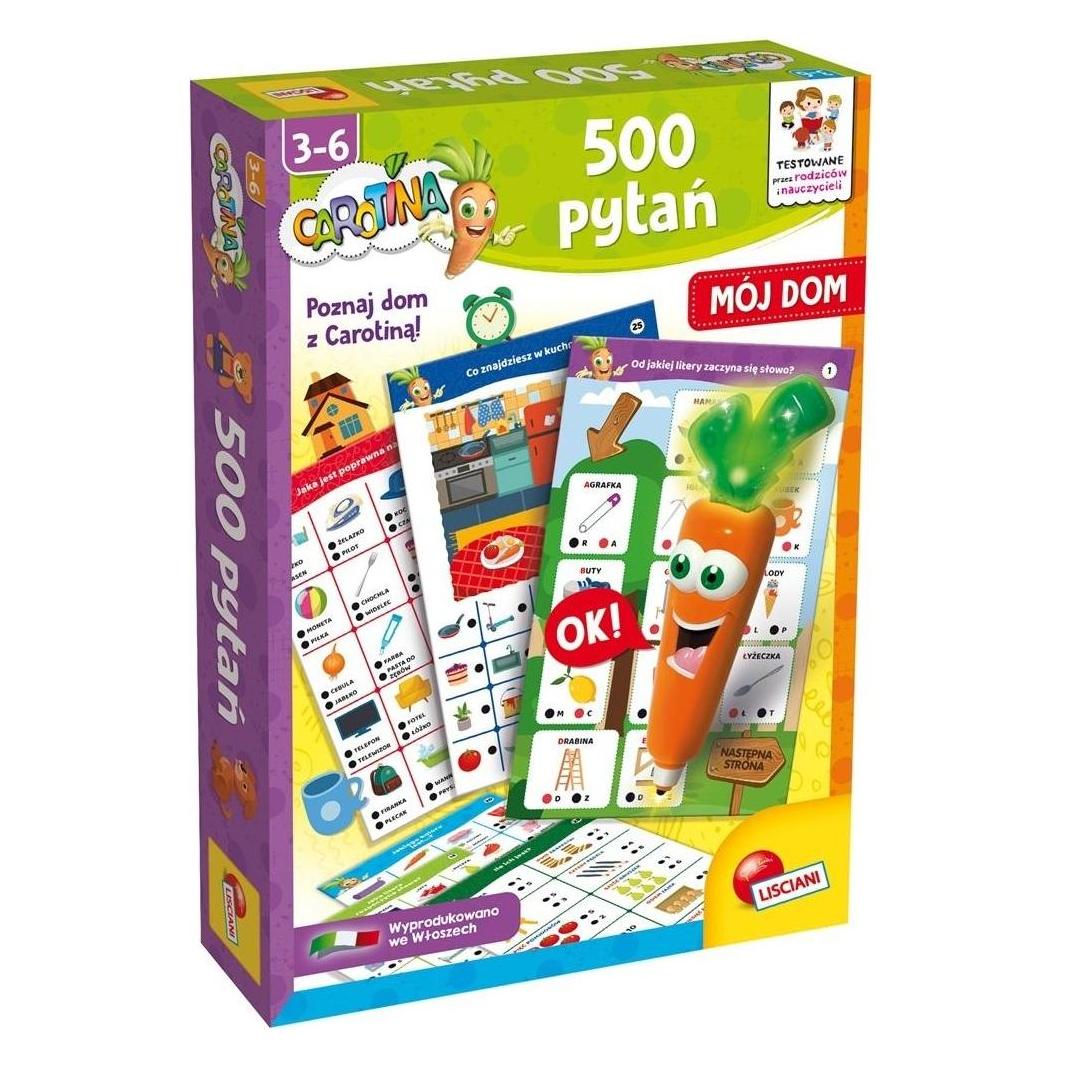 Lisciani Carotina - 500 Fragen Mein Zuhause (Deutsch) (304-PL106721)