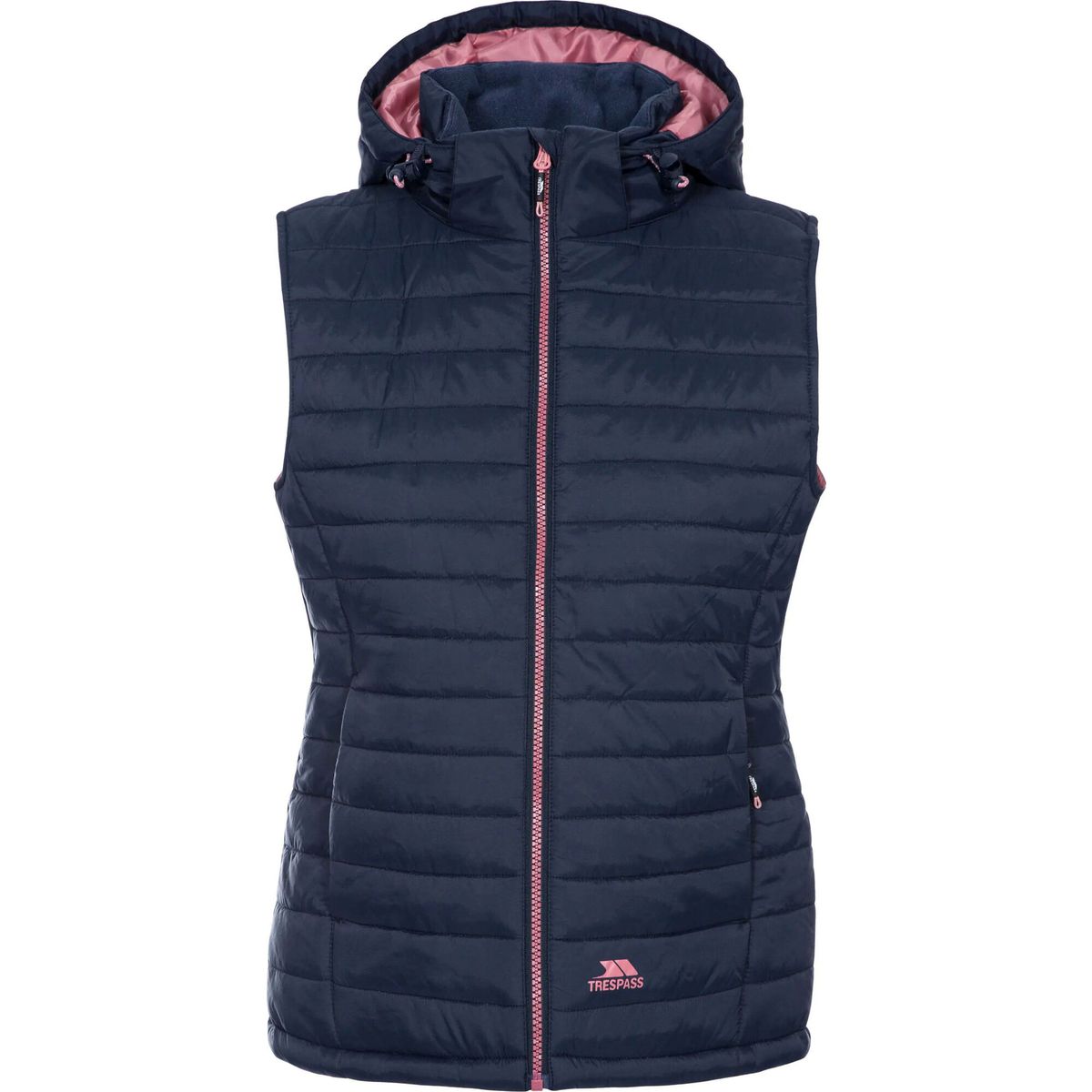 Trespass Aretha - Female Casual Gilet navy dusty rose (NDR) S FAJKGIN20001_NDR_S