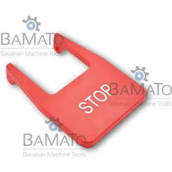 STOP-Schild passend für BAMATO Formatkreissäge BFKS-2000
