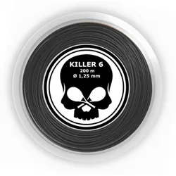 Tennissaite - BLACK SKULL - KILLER 6 - 200 m