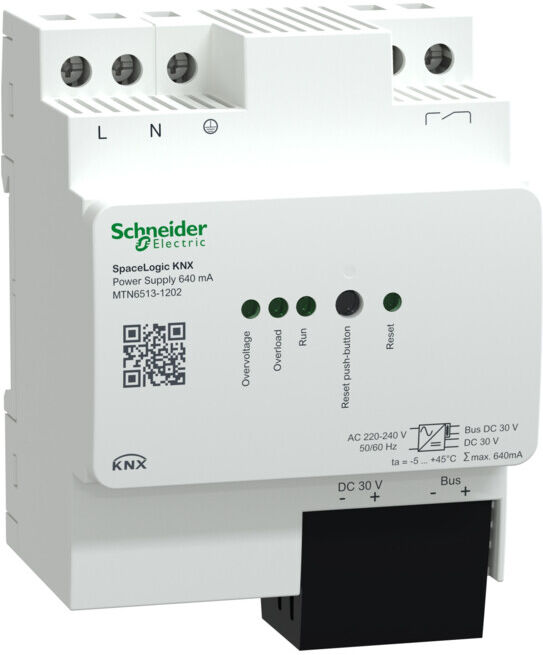 Schneider Electric Alimentation SpaceLogic KNX MTN6513-1202 640mA (MTN6513-1202)
