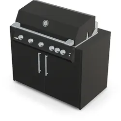 Brabura Fusion 500 RM Modul| Neuestes Edelstahlmodell - Basalt Schwarz / Anthrazit / Silberner Griff