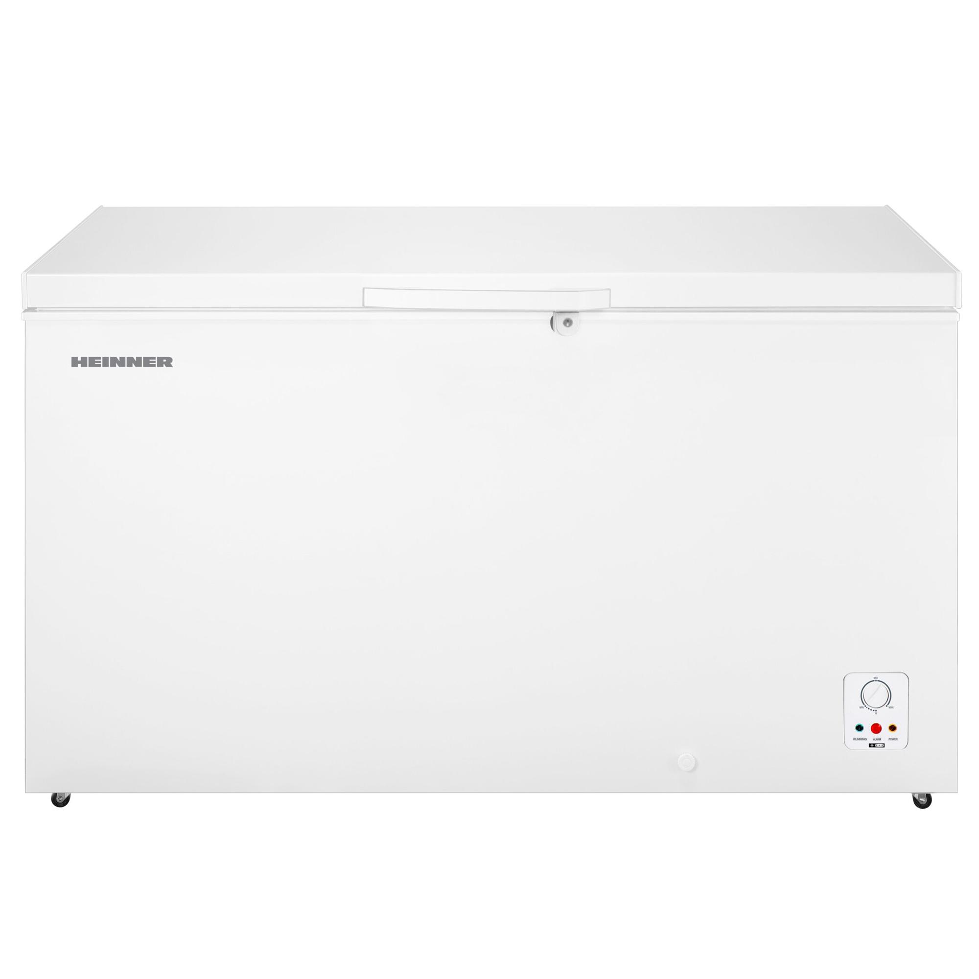 Heinner HCF-HS420E++, 420 l, 19 kg/24h, 40 dB, E, Weiß