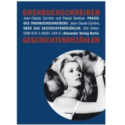 Drehbuchschreiben und Geschichtenerzählen, Sachbücher von Pascal Bonitzer, Jean-Claude Carrière, Susanne Alge, Barbara Engelhardt