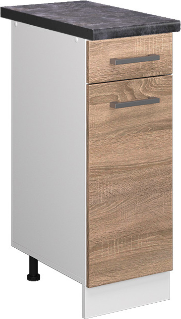 Vicco R-Line Sonoma Keukenonderkast Antraciet Model 46124