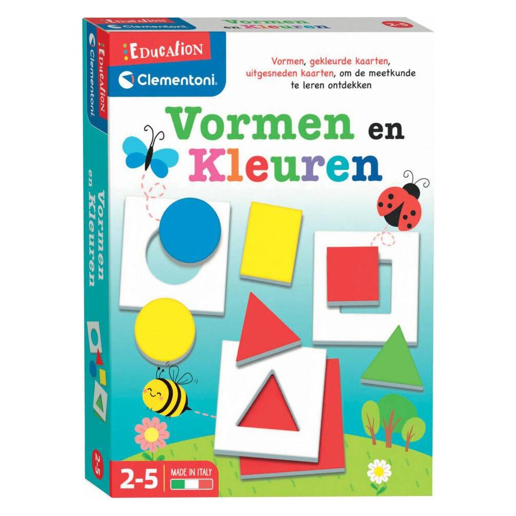 Clementoni Education - Montessori-Formen und -Farben (Niederländisch, 2 - 5 Jahre) (56179)
