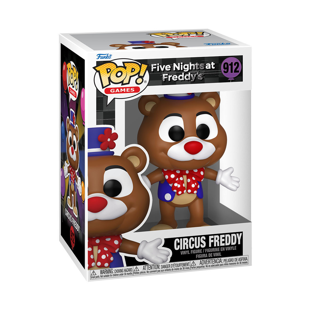 Funko Pop! Vinyl figuur Five Nights at Freddy's - Circus Freddy 912