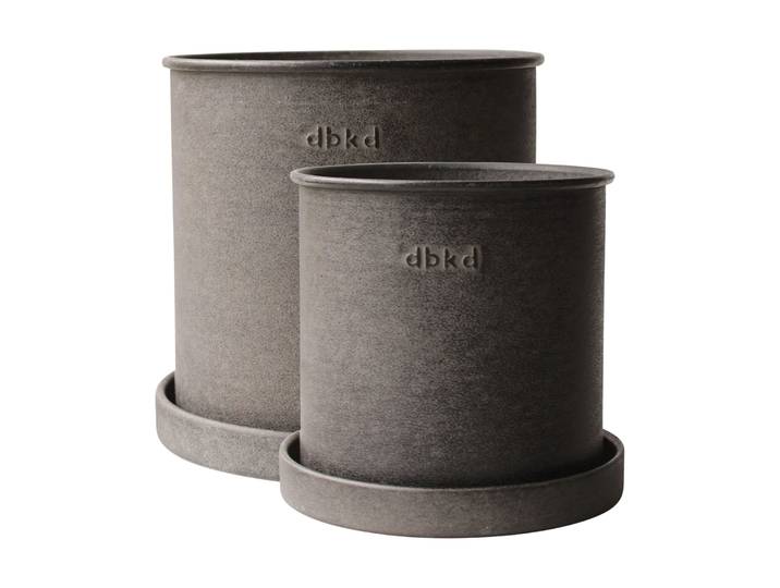 DBKD Plant Pot pot small lot de 2 Brown