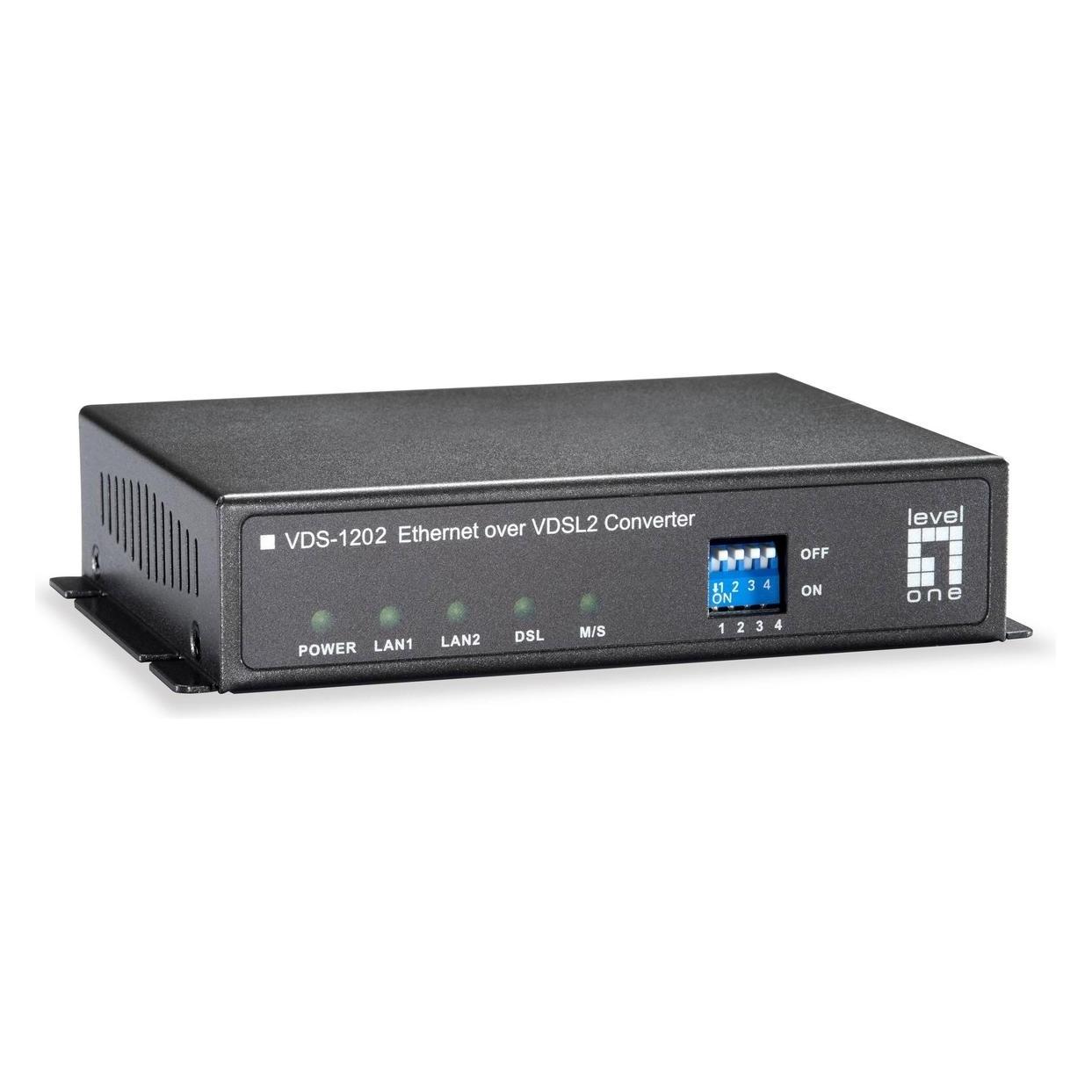 LevelOne Level One Media Konverter VDS-1202 Ethernet>VDSL2 (Media Konverter) (VDS-1202)