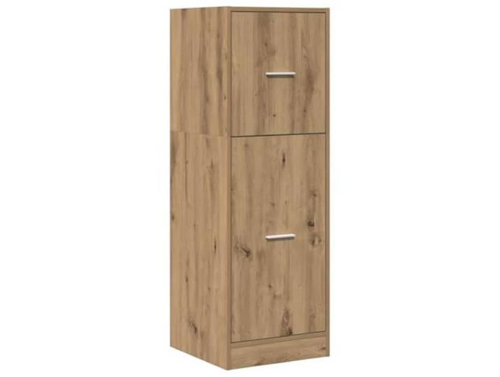 YUTAASU Apothekerschrank Artisan-Eiche 40x41x118 cm Holzwerkstoff