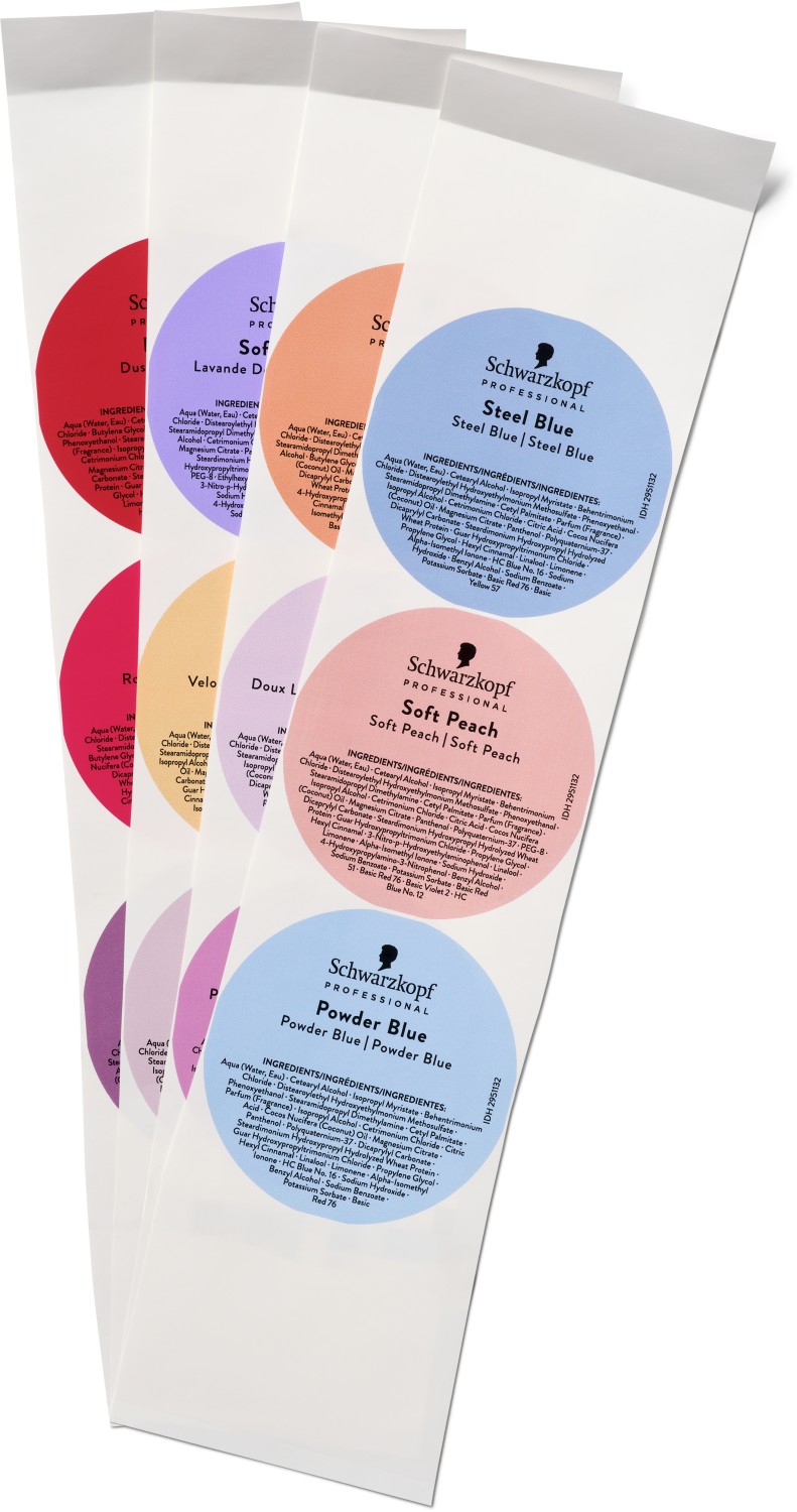 Schwarzkopf Chroma ID Pastel Stickers 4x12 2951132