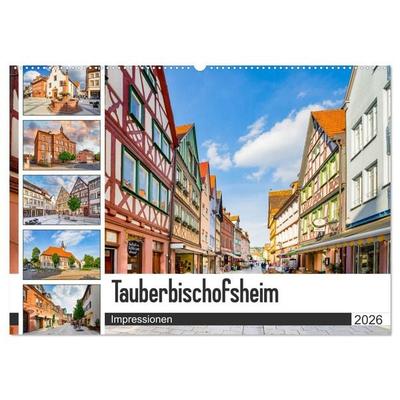 Tauberbischofsheim Impressionen (Wandkalender 2026 DIN A2 quer), CALVENDO Monatskalender