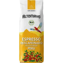 Altomayo Espresso entkoffeiniert gemahlen bio 250g