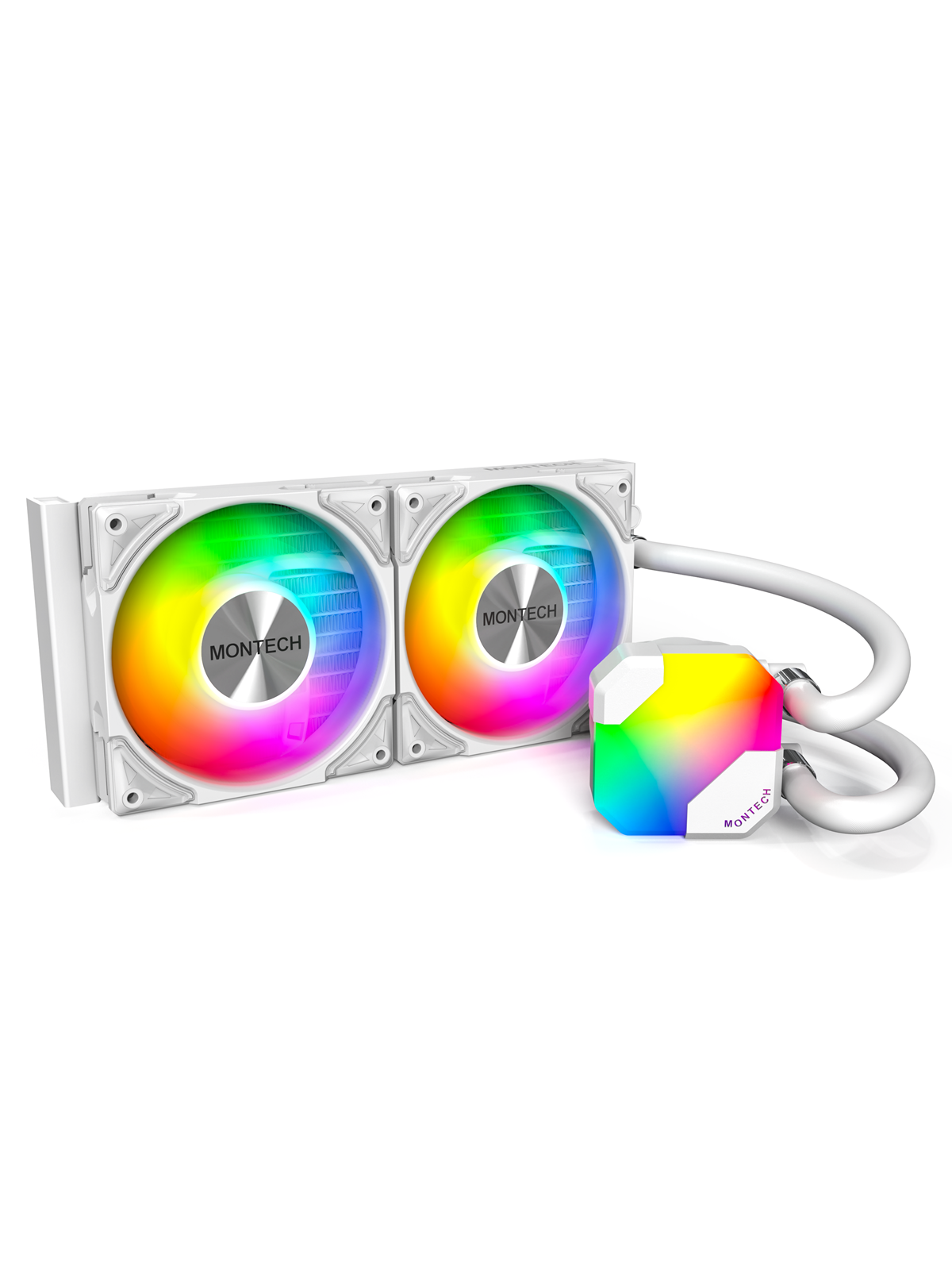 Montech Hyper Flow ARGB 240 - White - CPU-Wasserkühlung - Max 29 dBA