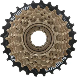Shimano Schraubzahnkranz TZ500 7-fach braun