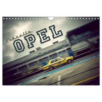 Schnelle Opel (Wandkalender 2027 DIN A4 quer), CALVENDO Monatskalender