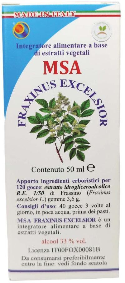 HERBOPLANET Srl MSA FRAXINUS EXCELS 50ML