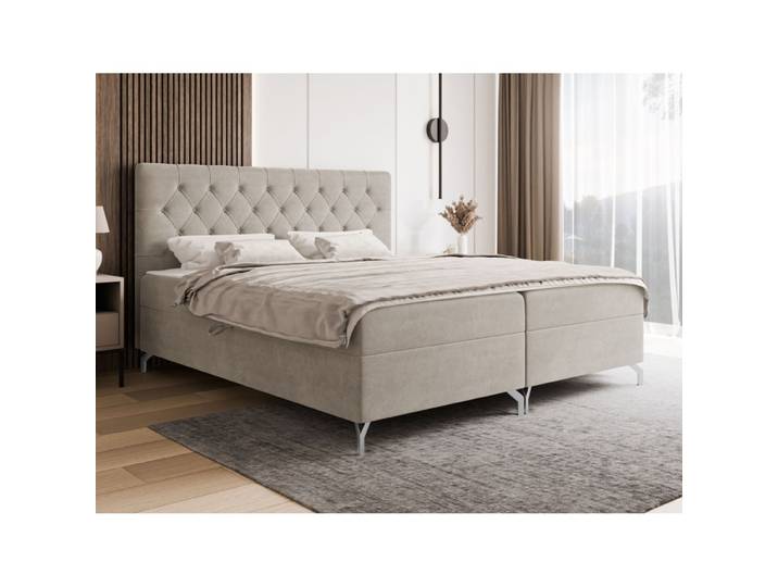 Boxspringbett mit zwei Bettkästen Locta