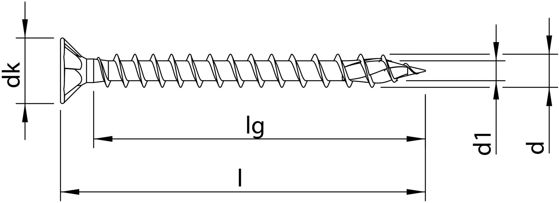 HECO-TOPIX-plus 4,0 x 15, Senkkopf, HECO-Drive, VVG, A3K 60364)