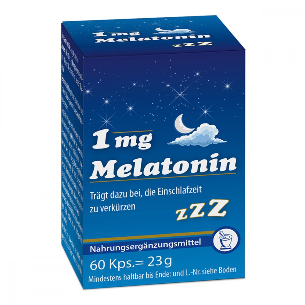 Pharma Peter GmbH Melatonin 1mg Kapseln 17212002