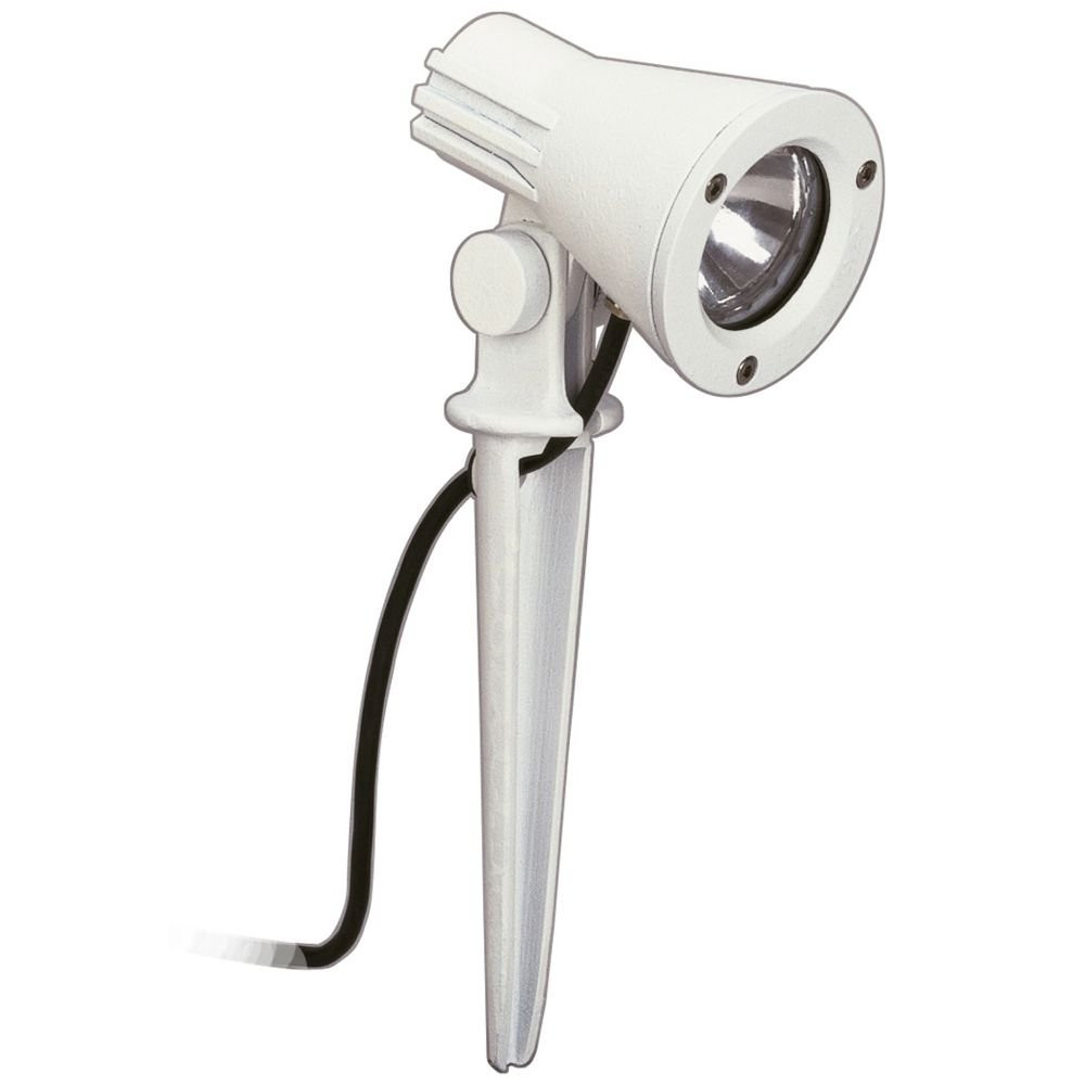 Albert Tuinspot E27 Wit - Oriënteerbare Tuinverlichting op Pin