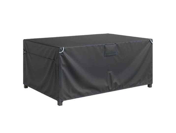 Outsunny Gartenmöbel-Abdeckung 420D-Oxford-Gewebe Schwarz, 120x74x180 cm, Gartenzubehör, Abdeckung für Gartenmöbel