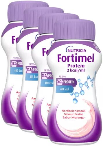 Nutricia Fortimel Protein 2kcal Morango 4x200ml