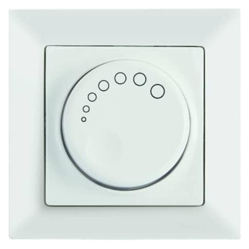 Mutlusan Candela Dimmer 1000W beleuchtet Lichtdimmer Unterputz weiss (31529207)