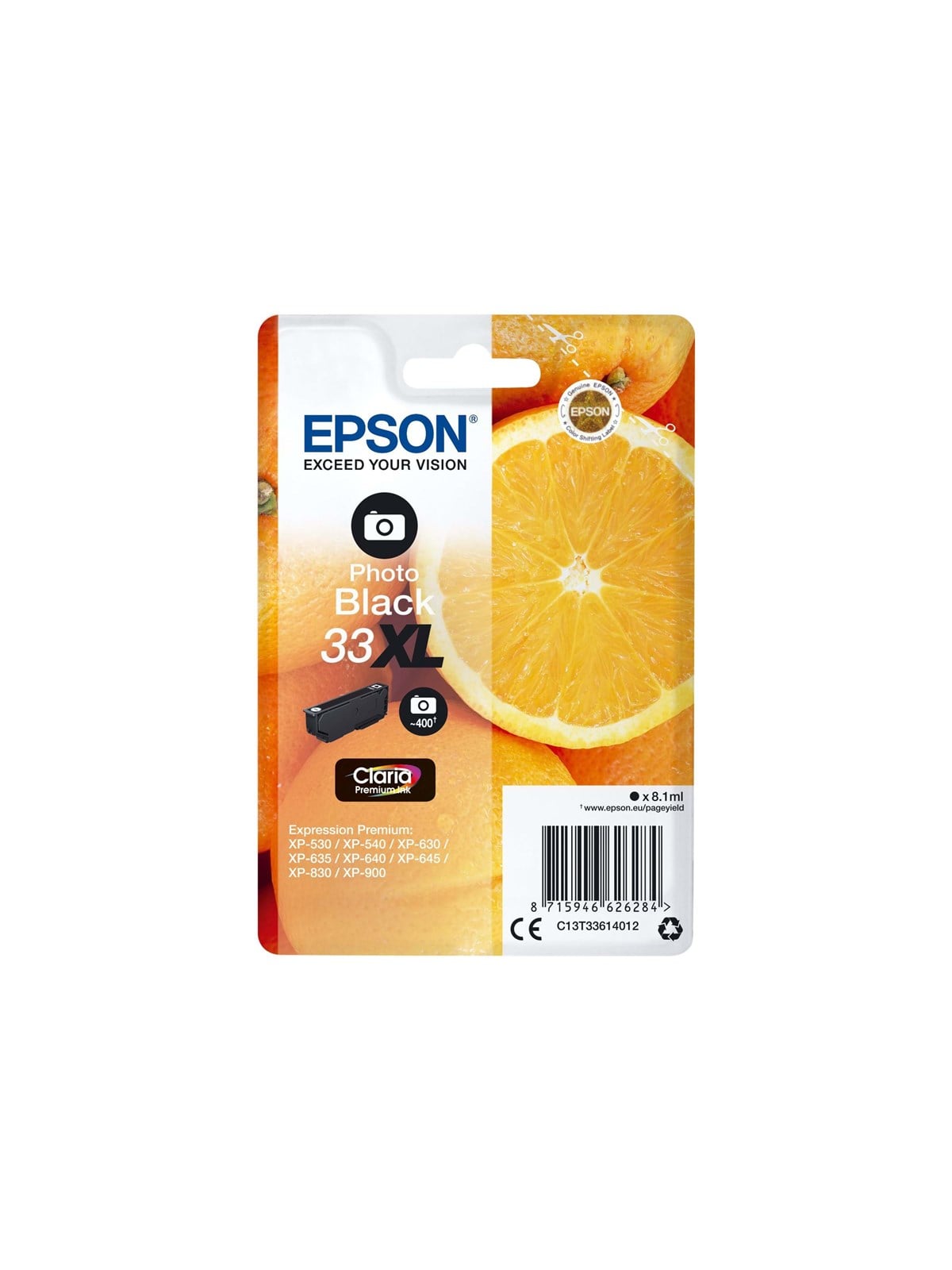 Epson 33XL - Original Black Ink Photo