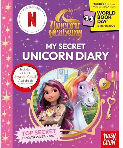 Nosy Crow Ltd Unicorn Academy: My Secret Unicorn Diary: A World Book Day 2026 MINI BOOK (Unicorn Academy: TV tie-in titles)