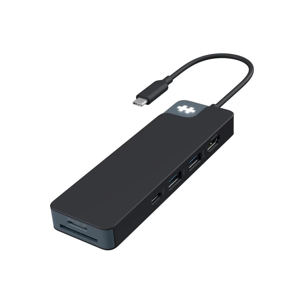 Hyper® HyperDrive Flex 8 Dockingstation USB-C Hub schwarz HD4102BKGL