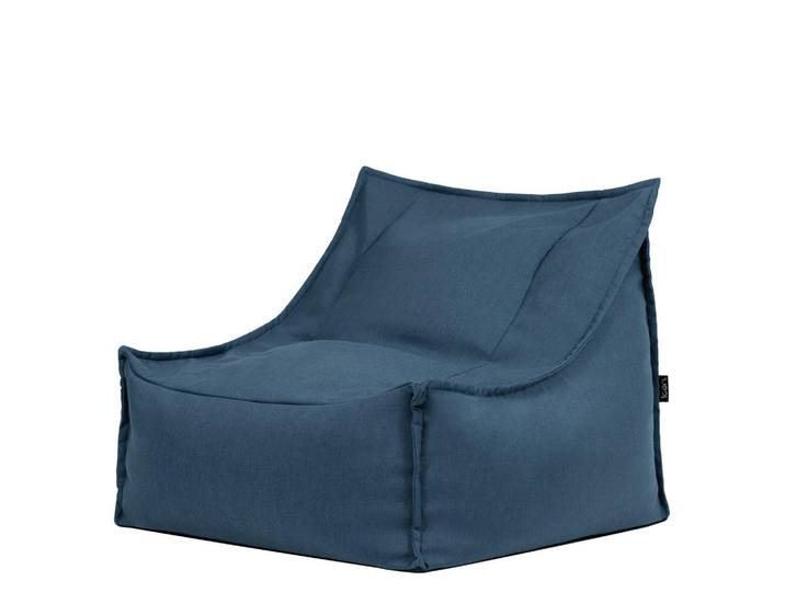 icon Sitzsack Outdoor Alto, Blau, 300 L, Füllung: EPS Mikroperlen, Rechteckig, 94x75x94 cm, Gartenmöbel, Gartensessel, Outdoor-Sitzsäcke